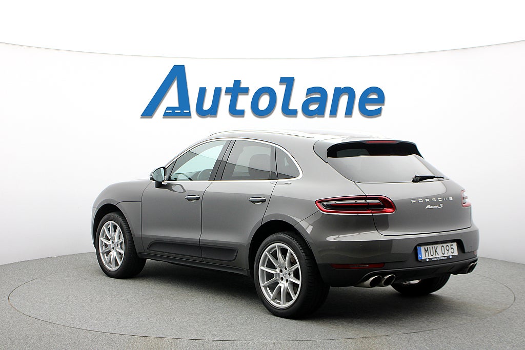 Porsche Macan S Chrono, BOSE®, PASM, Läder, Minnestolar 340hk