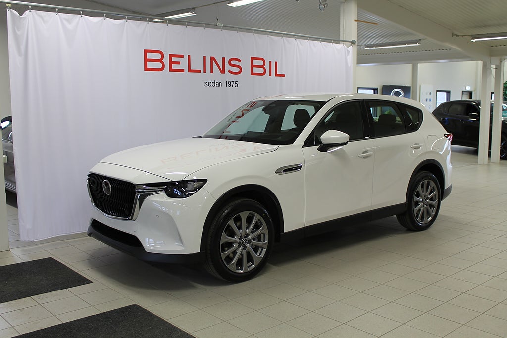 Mazda CX-60 2.5 PHEV Exclusive-Line, A8, AWD, inkl. Vinterhjul