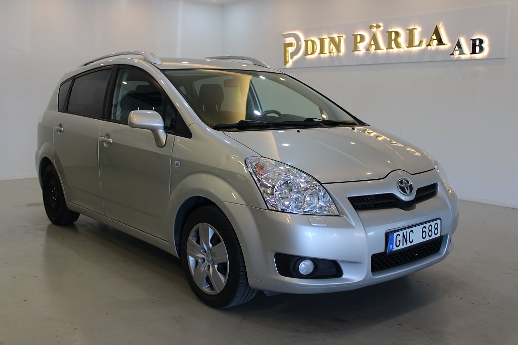 Toyota Corolla Verso 1.8 VVT-i Automat 7-sits Drag