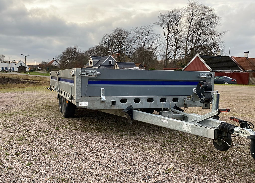 WT Trailer Wiola W22P JULKAMPANJ Wiola Multisläp / Entreprenadsläp / Bilslä