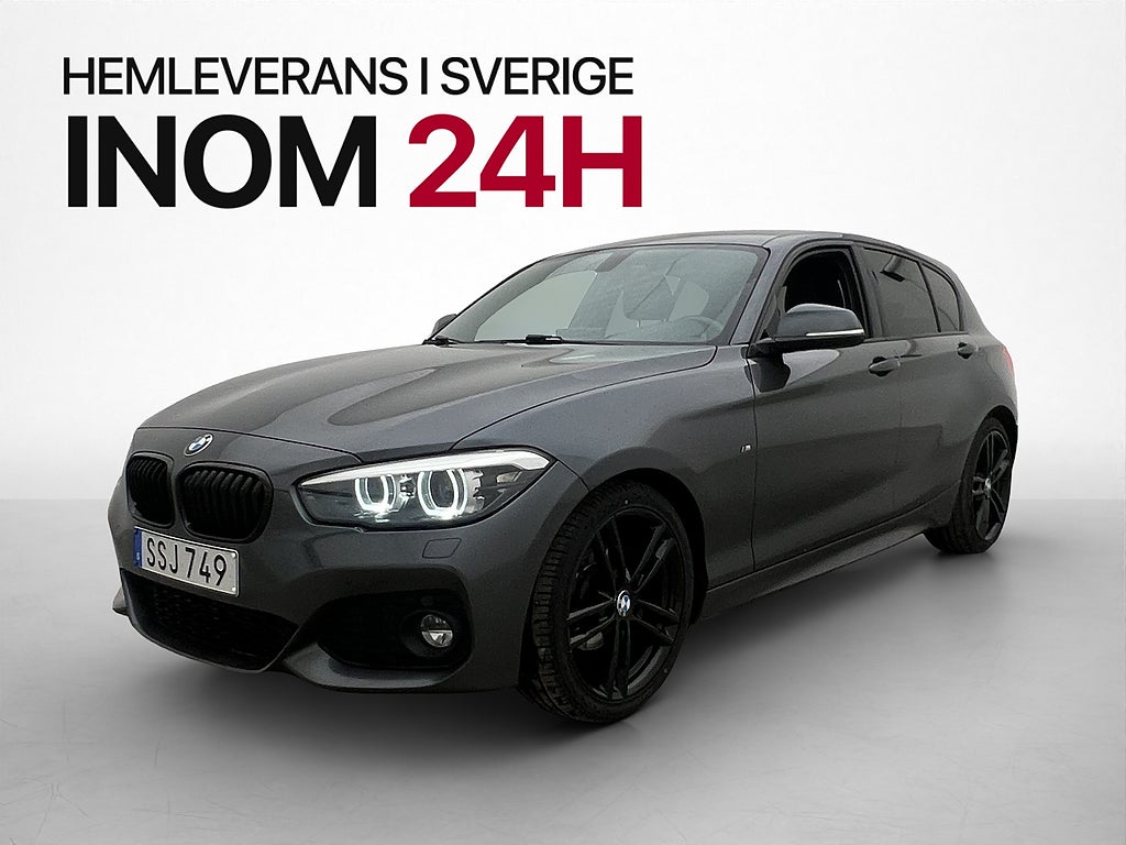 BMW 118I 136hk M Sport HiFi Sensorer Skinn Navi CarPlay