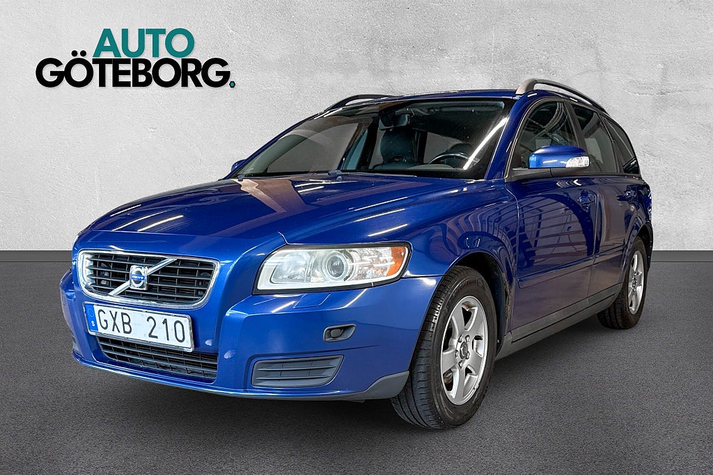Volvo V50 1.8 Flexifuel Kinetic 2-Ägare Välservad 