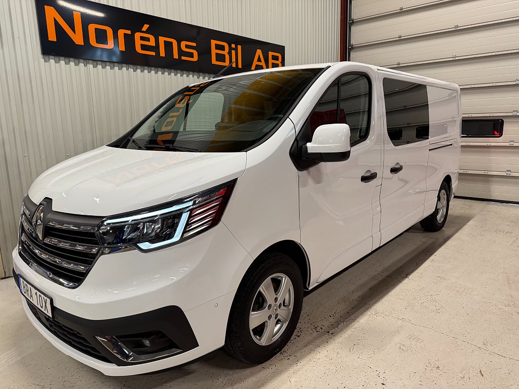 Renault trafic 2.0 Blue dCi 6-SITS DUBBELHYTT MOMS/LEASBAR Euro 6