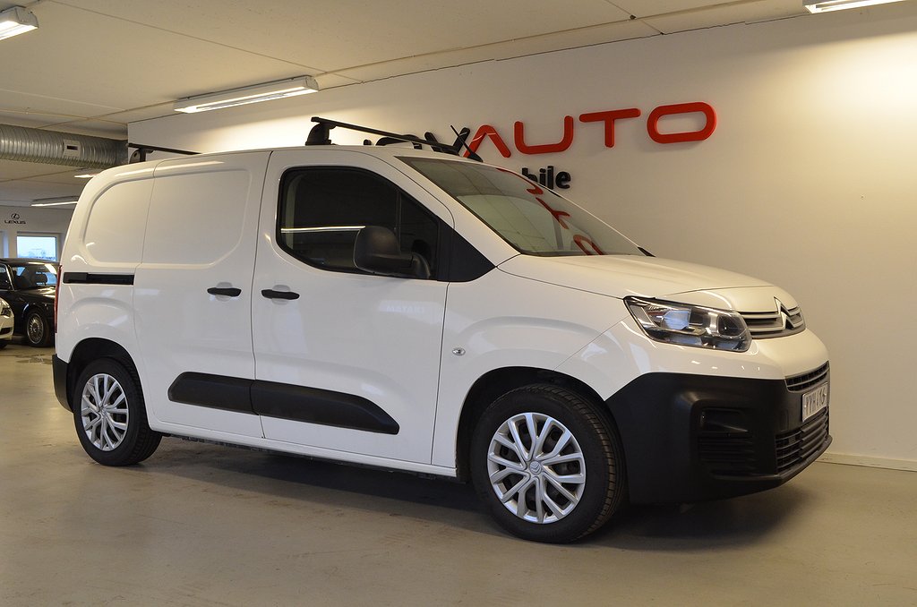 Citroën Berlingo 1.5 BlueHDi 102HK PDC En ägare Momsbil