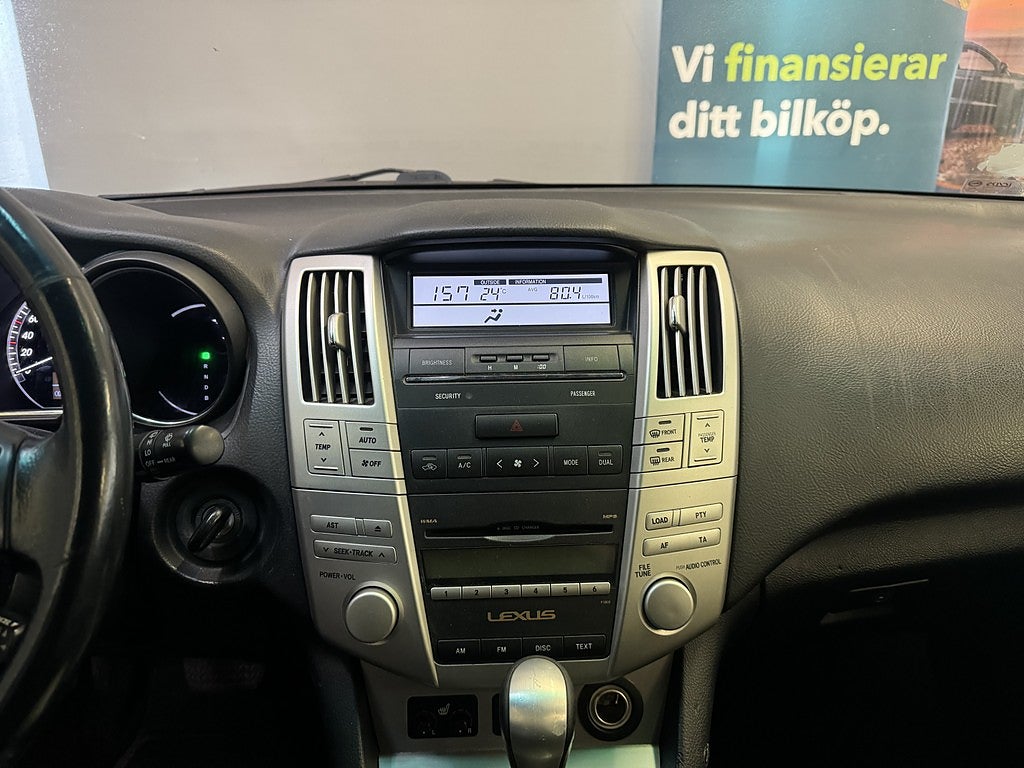 Lexus RX 400h AWD 3.3 V6 AWD CVT | S+V | Drag | Nybesiktad