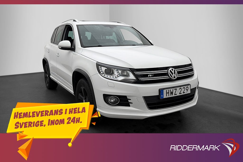 Volkswagen Tiguan TDI 4M R-Line Pano Läder Värmare Drag