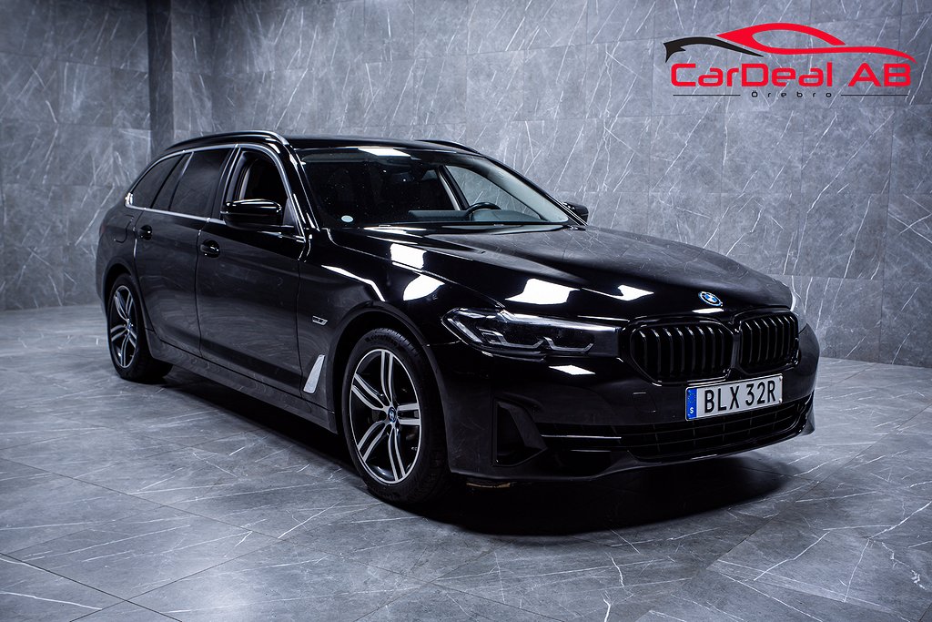 BMW 530e Touring 292hk Kamera Navigator Carplay Ambient Drag