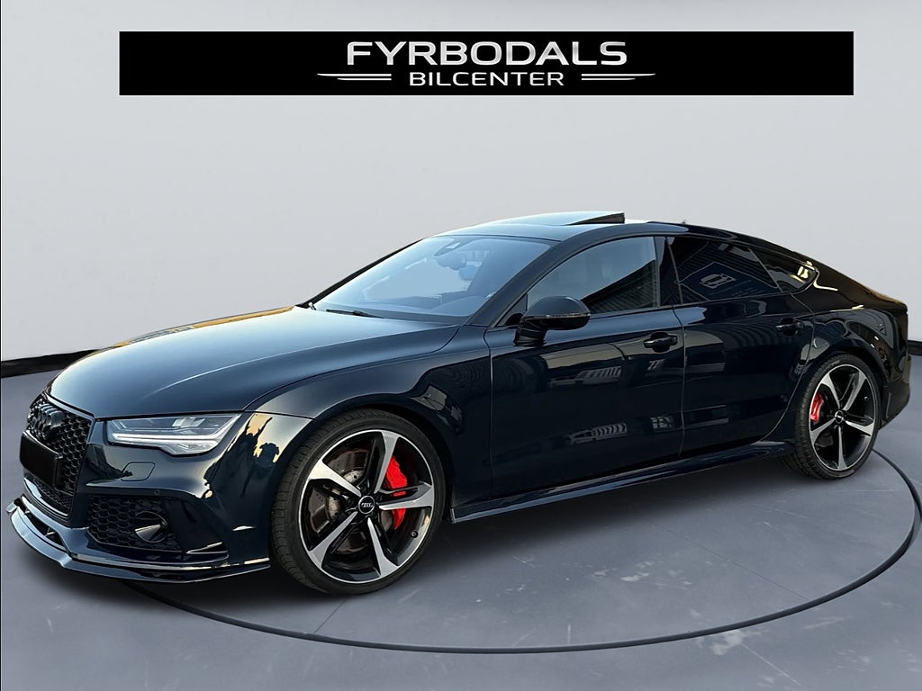 Audi RS7 C7 4,0 TFSI V8 560HK QUATTRO TAKLUCKA 21" MATRIXLED
