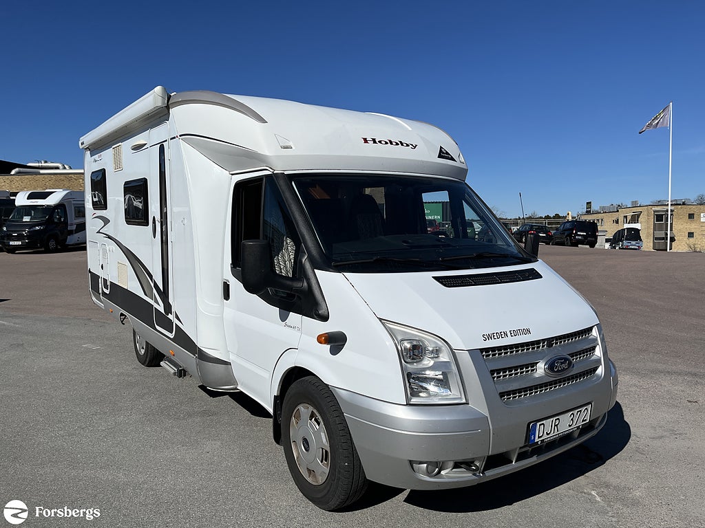 Hobby 65 TL Kamkedja / Långbädd / Backkamera