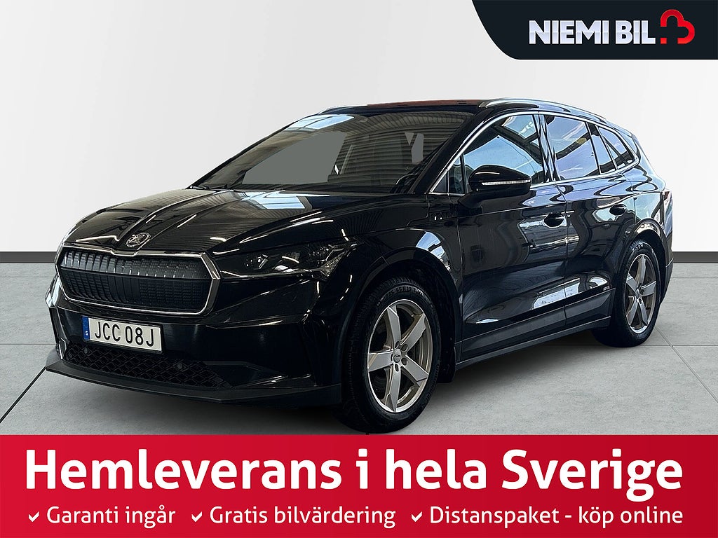 Skoda Enyaq iV 80 High iV80 S&V-hjul/Carplay/Skinn/Ambient/Kamera/Drag