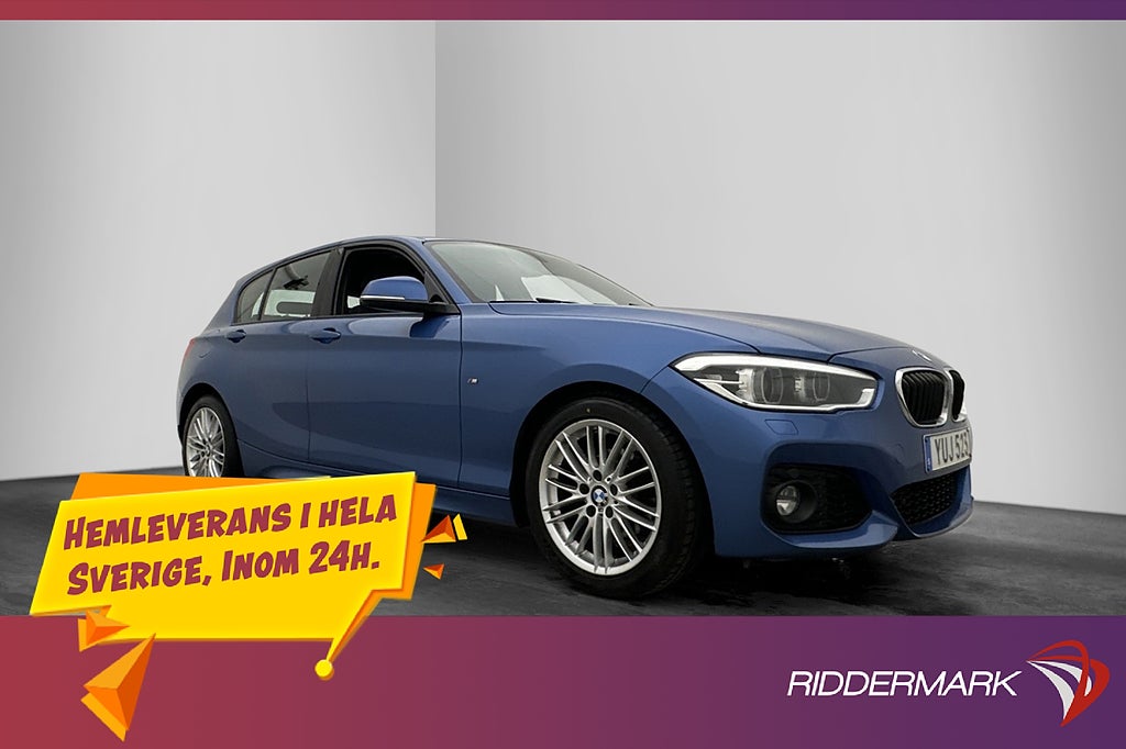 BMW 118 I 136hk M Sport P-Sensorer Skinnklädsel Keyless