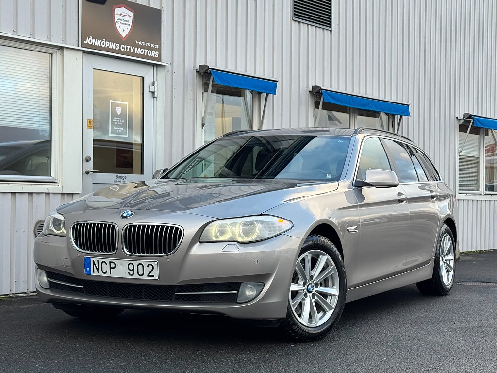 BMW 520 d Touring Steptronic Euro 5 Dragkrok Fint skick