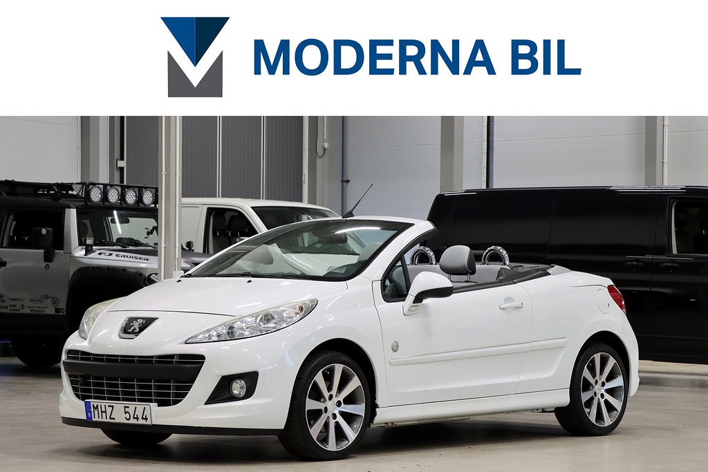 Peugeot 207 CC 1.6 VTI 120HK CABRIOLET M-VÄRMARE HELSKINN