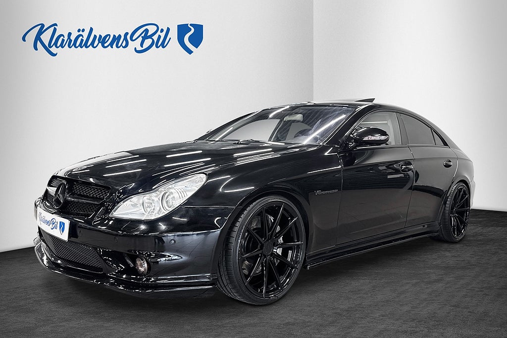 Mercedes-Benz CLS 55 AMG (476hk) Massagestolar Navi Taklucka 20" Maxton 