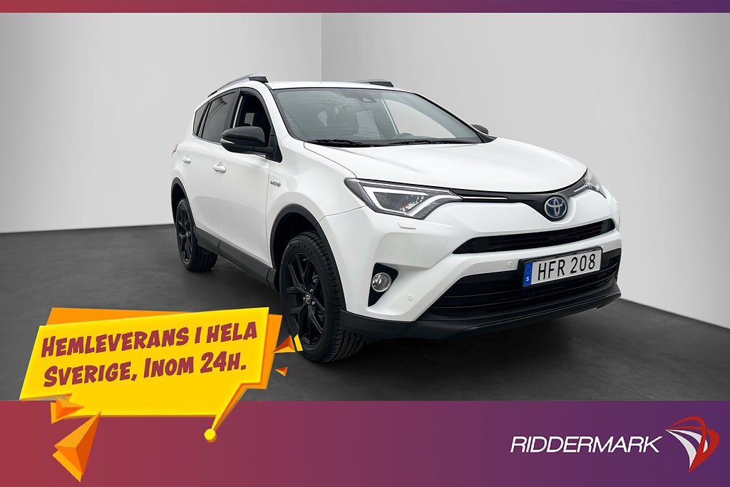 Toyota RAV4 Hybrid 197hk X-Edition Kamera M&K-Värmare Elstol