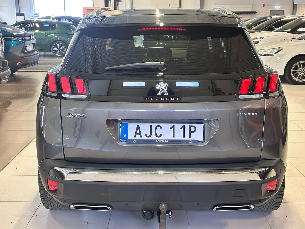 Peugeot 3008 GT-Line 300hk Plug-In Hybrid AWD EAT Dragkrok thumbnail