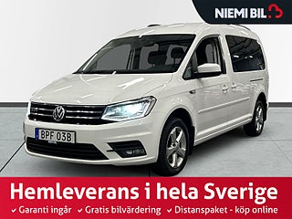 Volkswagen Caddy Maxi Life 7-sits 2.0 TDI 4Motion S&V/Carplay/Kamera/Drag/Dvärm