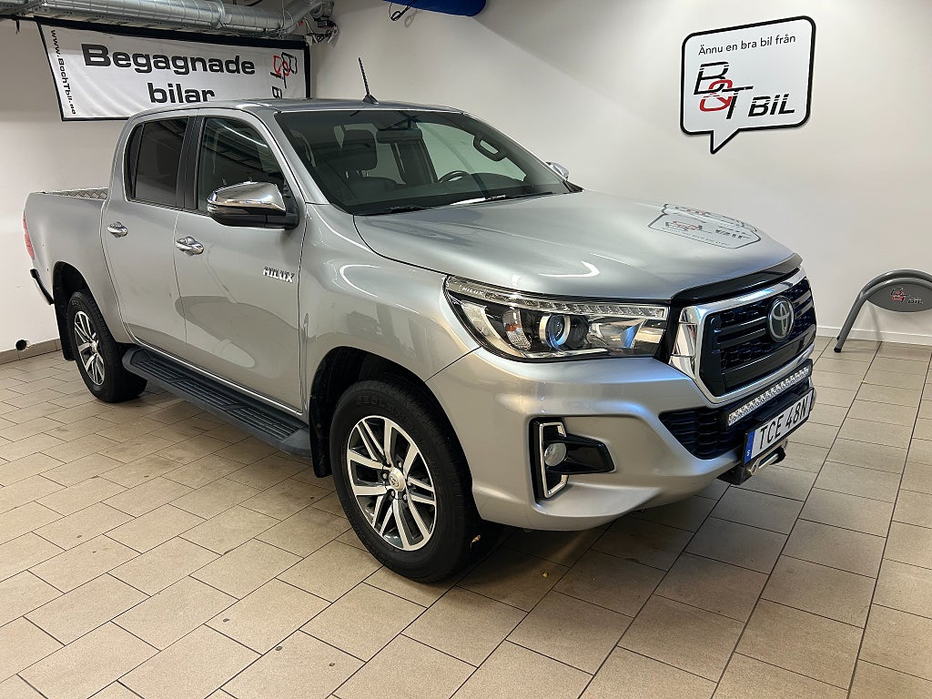Toyota HiLux Dubbelhytt 2.4 AWD S&S Ultimate Euro 6