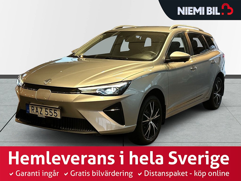 MG 5 Long Range Luxury 61.1 kWh Pvärm/Navi/Kamera/Carplay