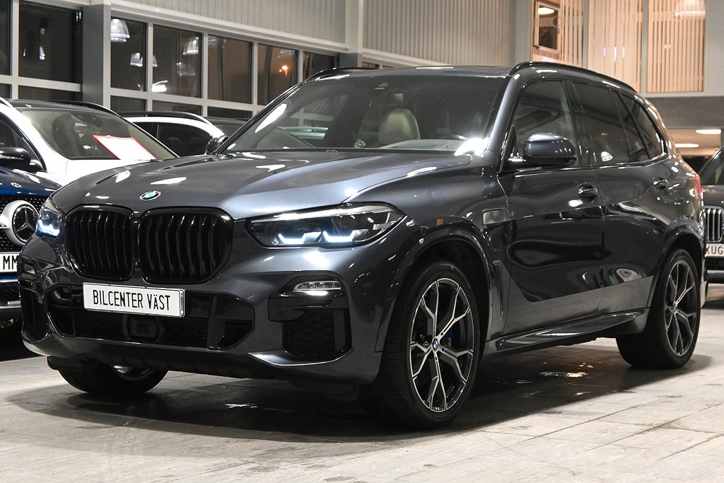 BMW X5 xDrive 45e 394hk M Sport !JULKAMPANJ!  Pano Drag HUD Moms 