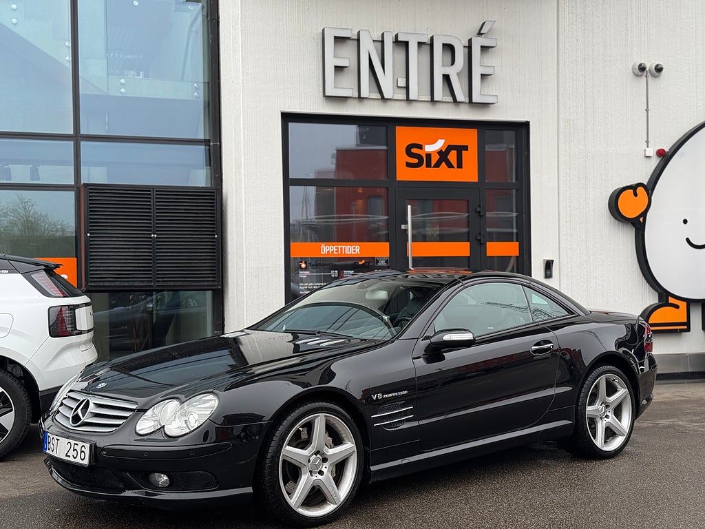 Mercedes-Benz SL 55 AMG AMG-SpeedShift Plus 5G-Tronic 500Hk