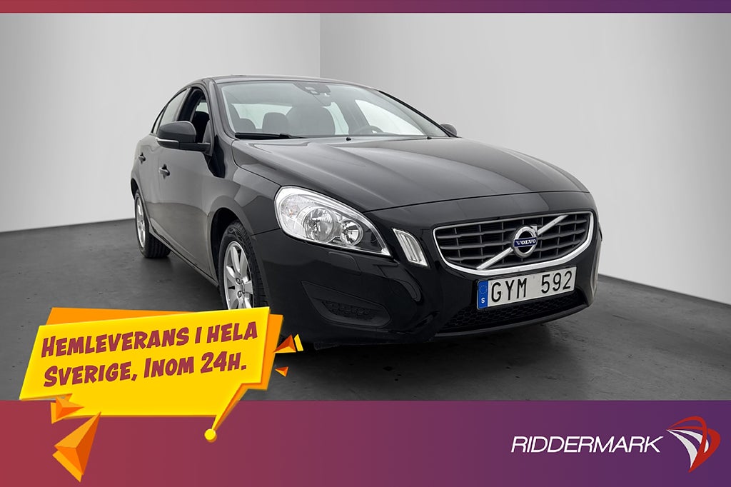 Volvo S60 D4 Geartronic 163hk Kinetic Kamrem-Bytt Värmare
