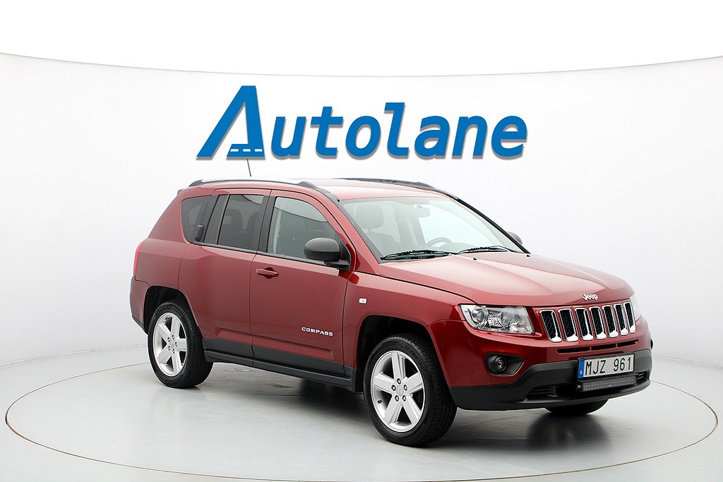 Jeep Compass 2.0 Skinn, Navigation, Dragkrok 156hk