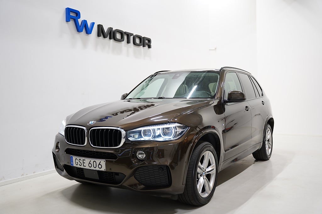 BMW X5 xDrive40d 313hk M Sport H/K 360° Pano D-värm HUD Komfor