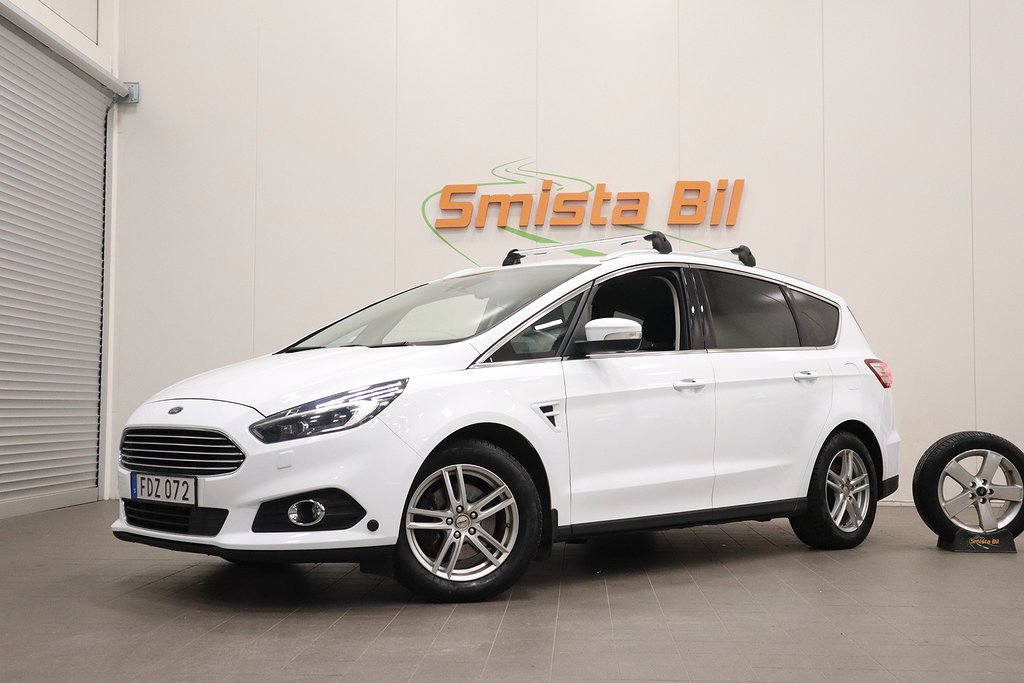 Ford S-Max 2.0 TDCi AWD Titanium 7-sits DRAG D-VÄRMARE MINNE