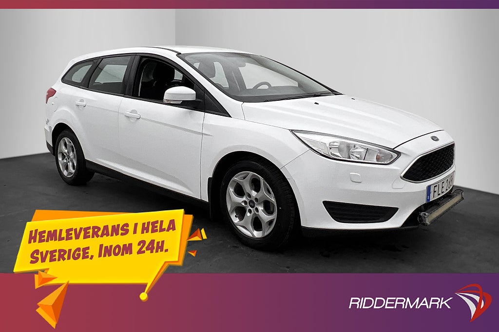 Ford Focus Kombi 1.5 105hk Trend Motorvärmare P Sensorer