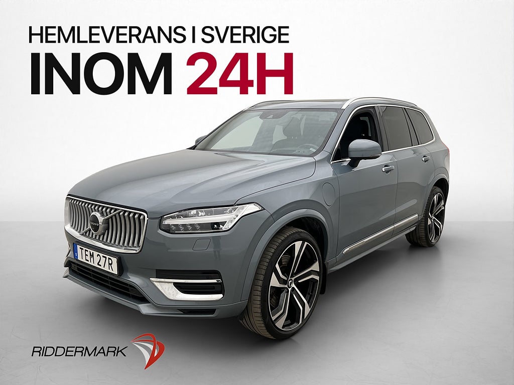 Volvo XC90 Recharge T8 Inscription Drag Pano H/K Luft MOMS