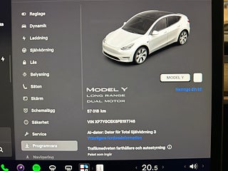 Tesla Model Y Long Range AWD SoV/Kamera/Drag – bild 17