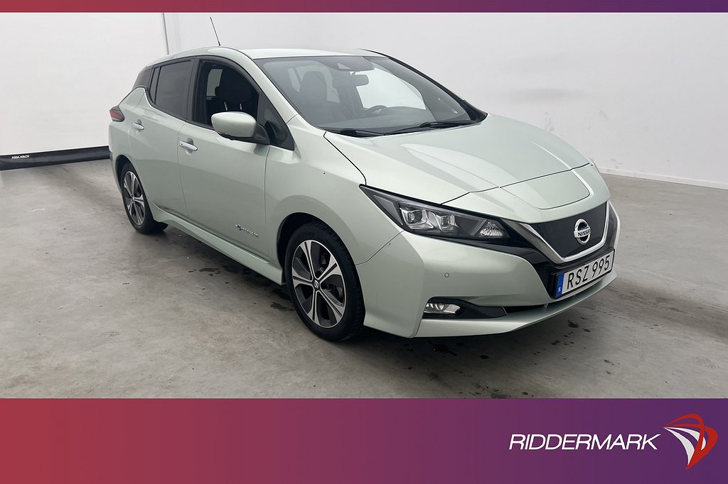 Nissan Leaf 150hk Tekna BOSE 360° Navi Rattvärmare Keyless