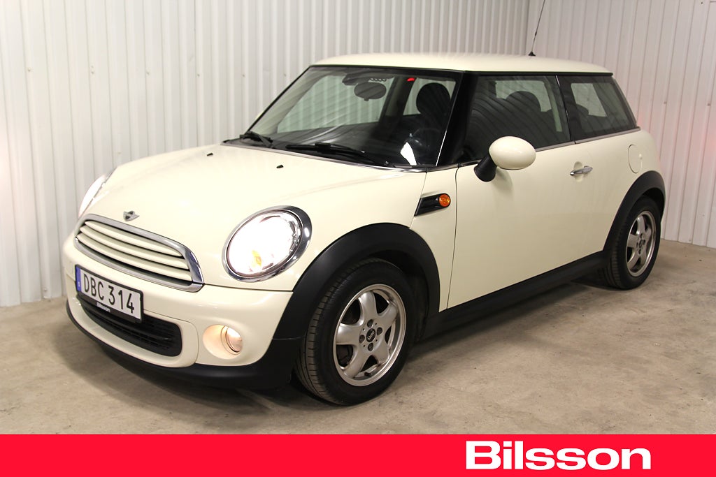 MINI One 1.6 Välvårdad, halvskinn, nybesiktigad, farthållare