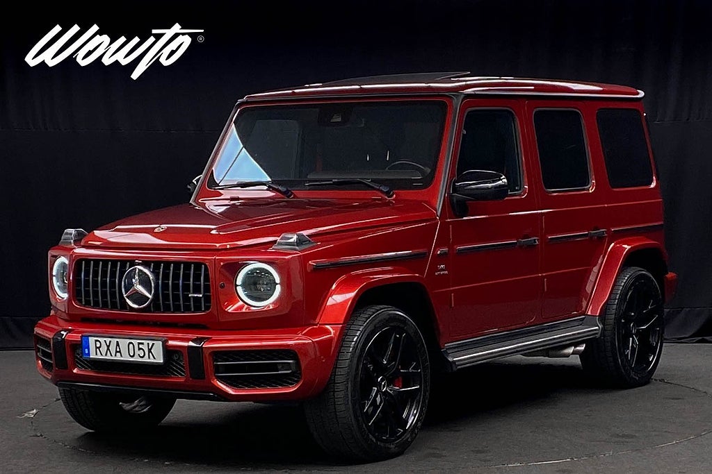 Mercedes-Benz G 63 AMG 585HK /Burmester/ Taklucka /Sv-Såld