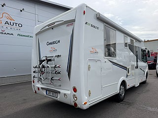 Husbil-integrerad Chausson EXALTIS 7018 (150HK) Queensbed + hyttsäng! ALDE vattenburen! 21 av 21