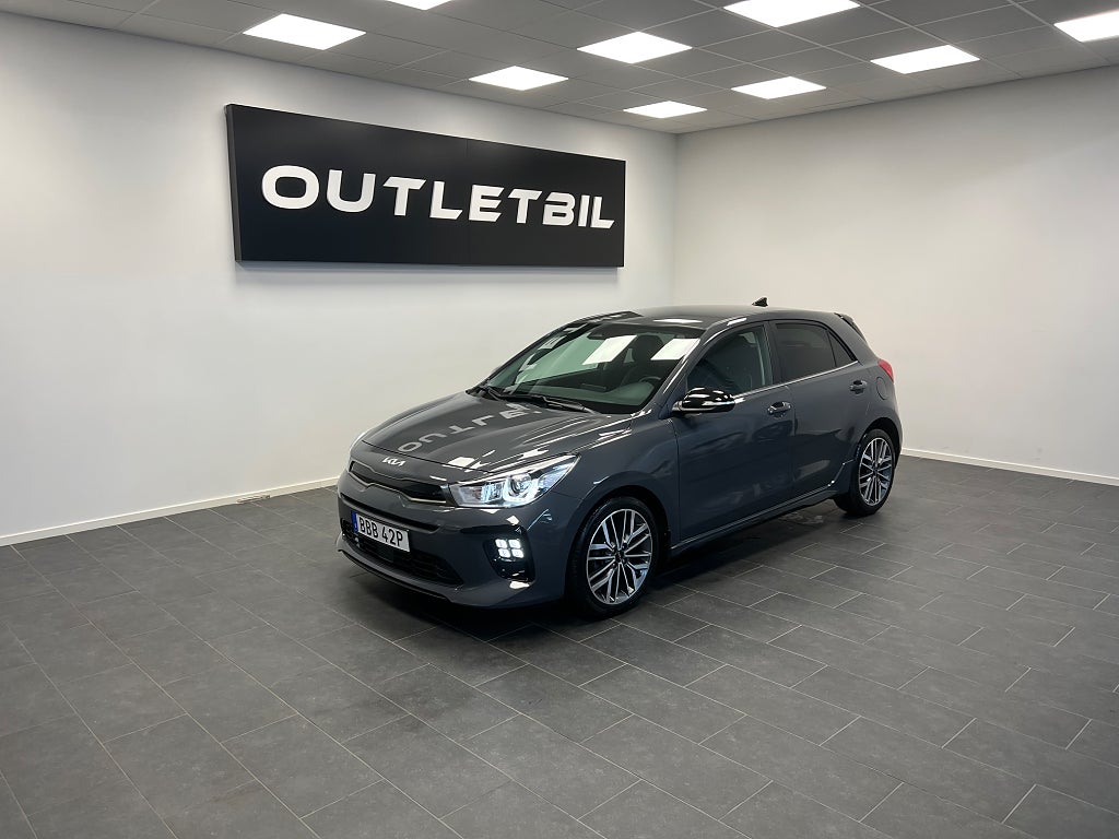 Kia Rio GT-Line 1.0 T-GDI 120hk DCT Navi Backkamera LED
