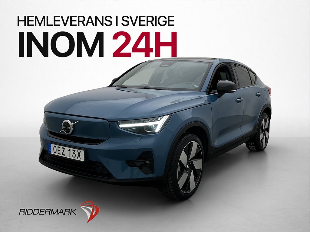 Volvo C40 Recharge Twin Ultimate Värmare Pano H/K Pixel Drag