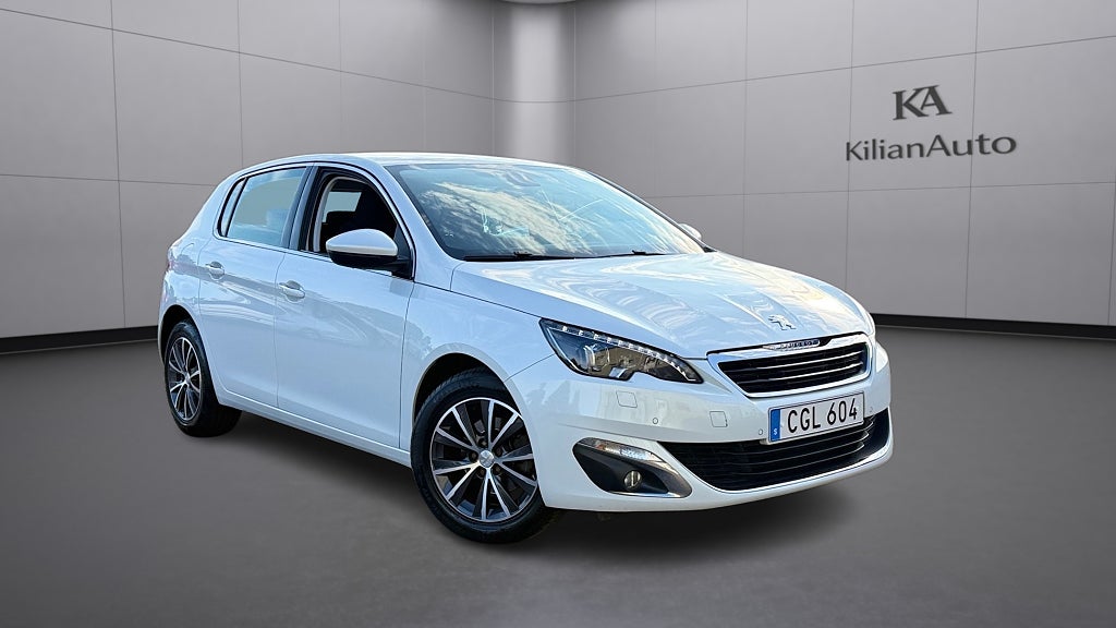 Peugeot 308 1.6 BlueHDi 120 8v EAT Allure Euro 6 ny kamrem 1 ägare