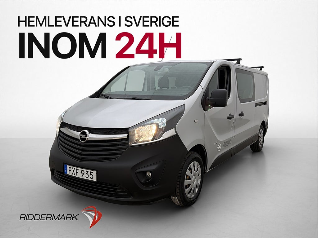 Opel Vivaro CrewVan L2 6-Sits Värmare B-Kamera Farthållare