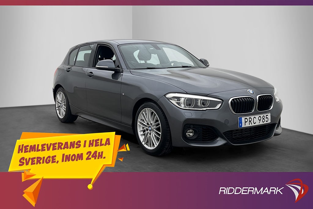 BMW 118I 136hk M Sport P Sensorer 0,51L/mil
