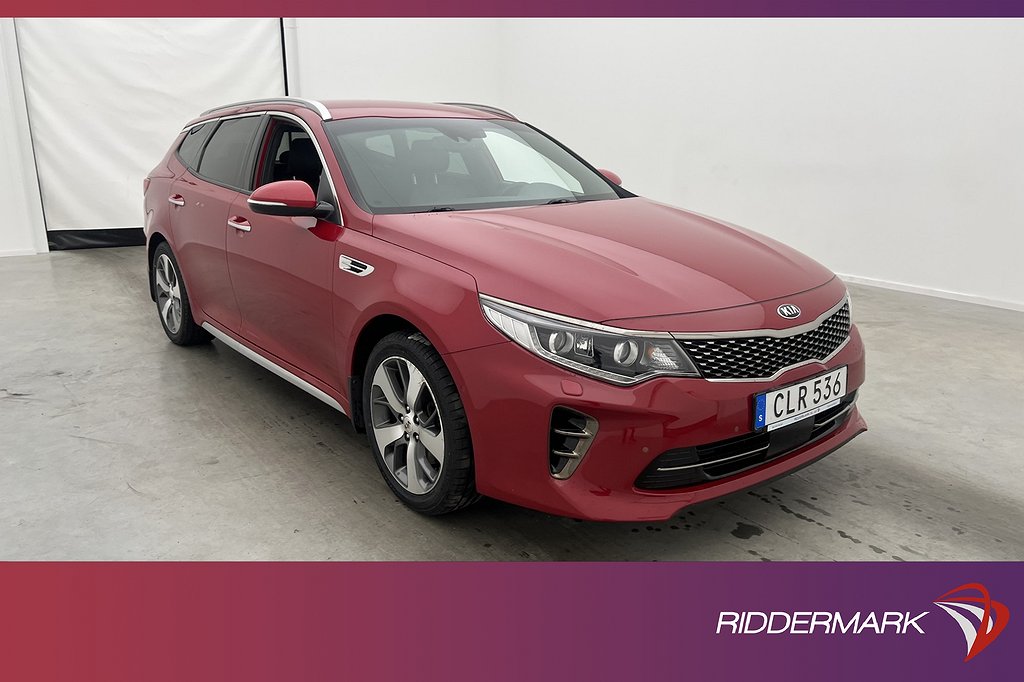 Kia Optima SW 1.7 141hk GT-Line Pano H/K Kamera Skinn Drag