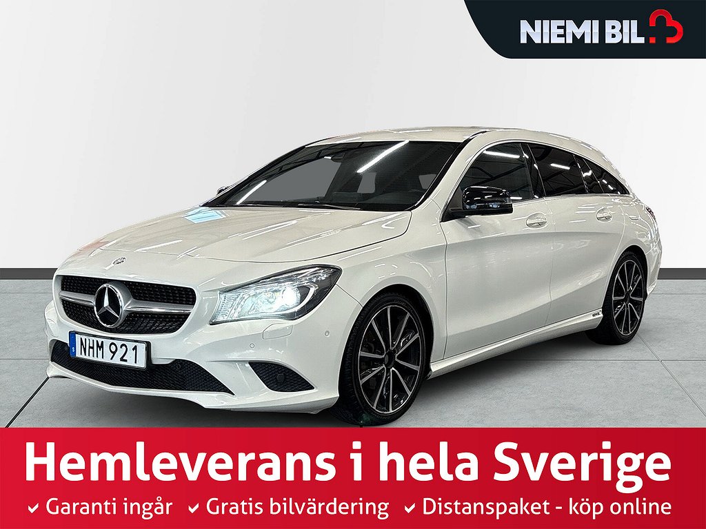 Mercedes-Benz CLA 200 S&V-hjul/Kamera/M&K-värm/Carplay/Drag