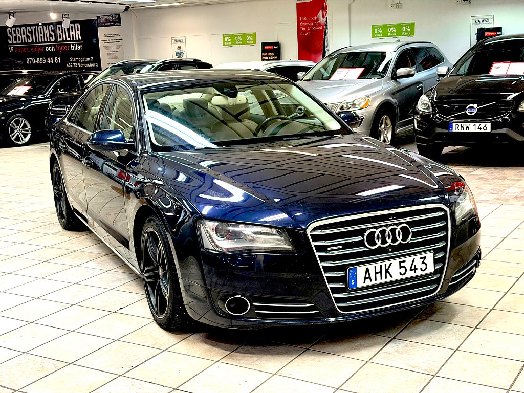 Audi A8 4.2 TDI V8 Quattro 350Hk TipTronic Navigation 