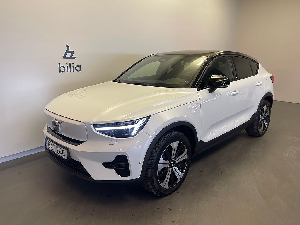 Volvo EC40 Single Motor Extended Range Ultra / Tonade rutor / Klimatpaket /