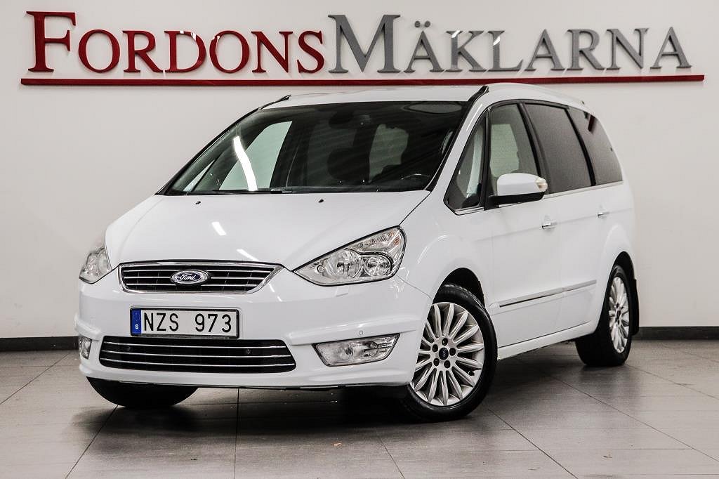 Ford Galaxy 2.0 TDCi POWERSHIFT 140HK TITANIUM 7-SITS VÄRMARE DRAG