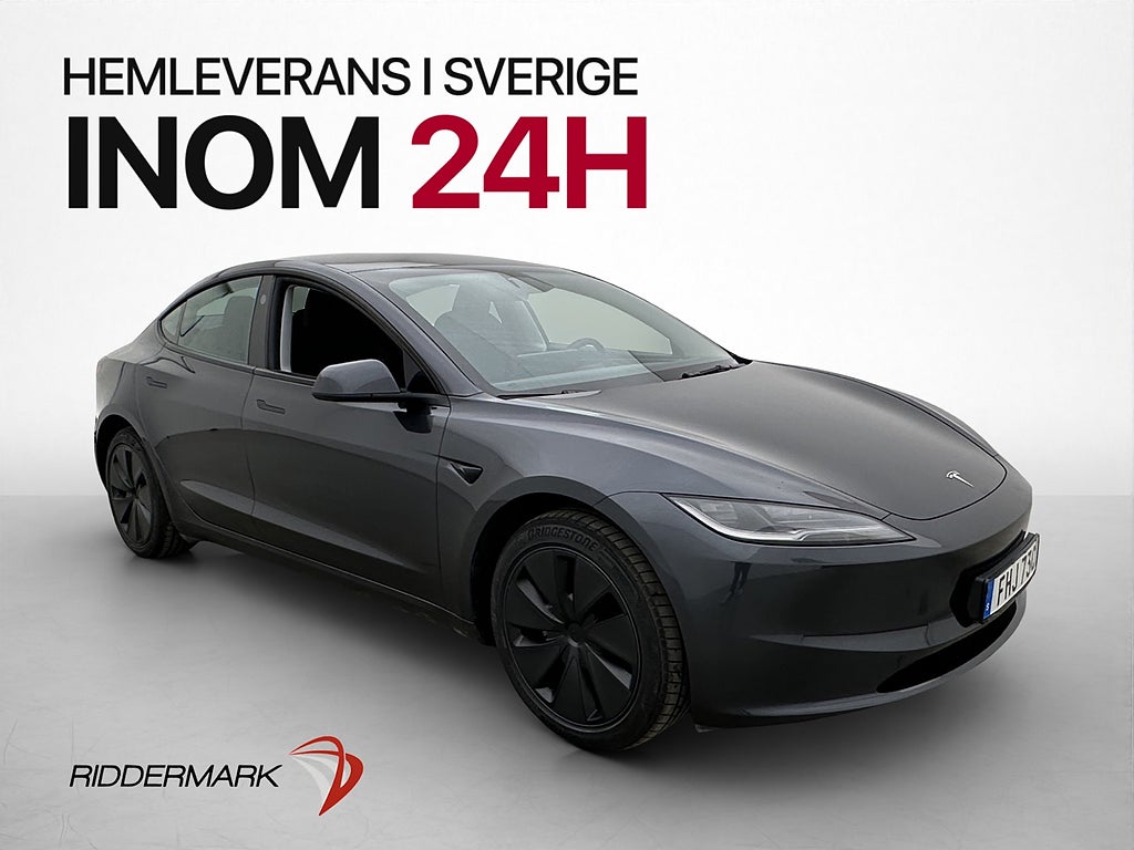 Tesla Model 3 Long Range AWD Highland Svensksåld Panorama