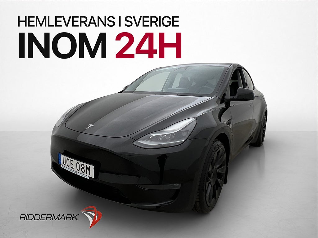 Tesla Model Y Long Range AWD Dragkrok Värmare MOMS