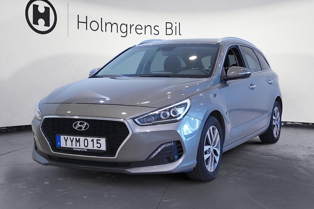 Hyundai i30 1,4 T-GDi Automat Premium 140hk, Backkamera, Rattvärme, Keyless