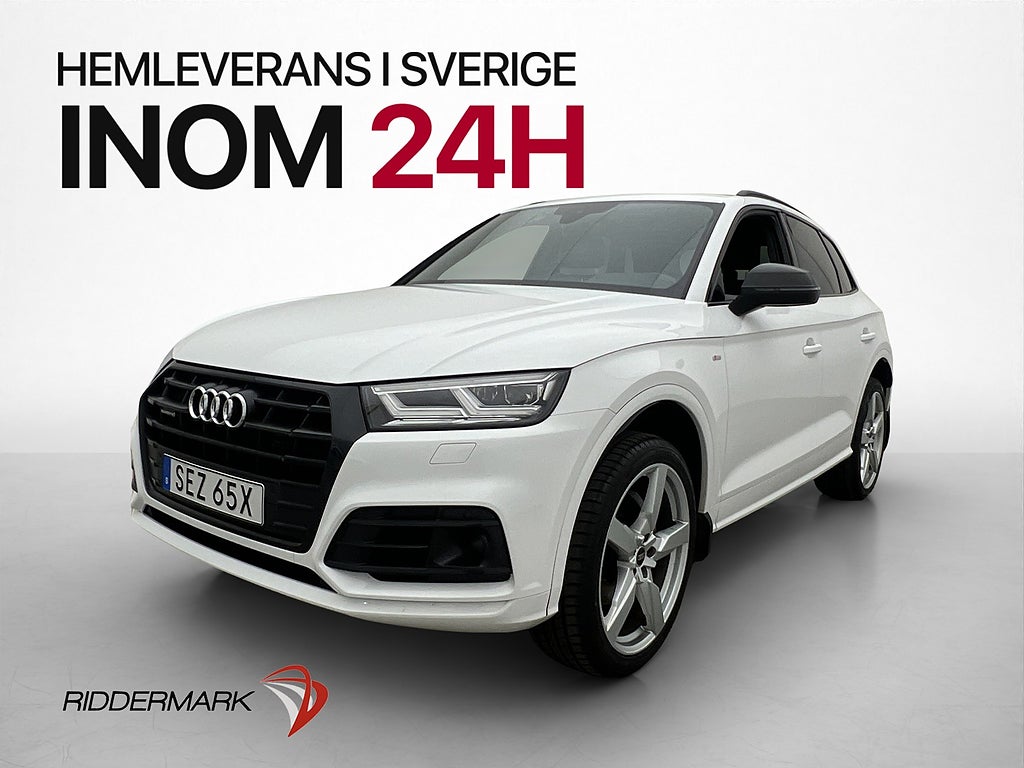 Audi Q5 45 TFSI 245hk S-line Cockpit Värmare Kamera Drag